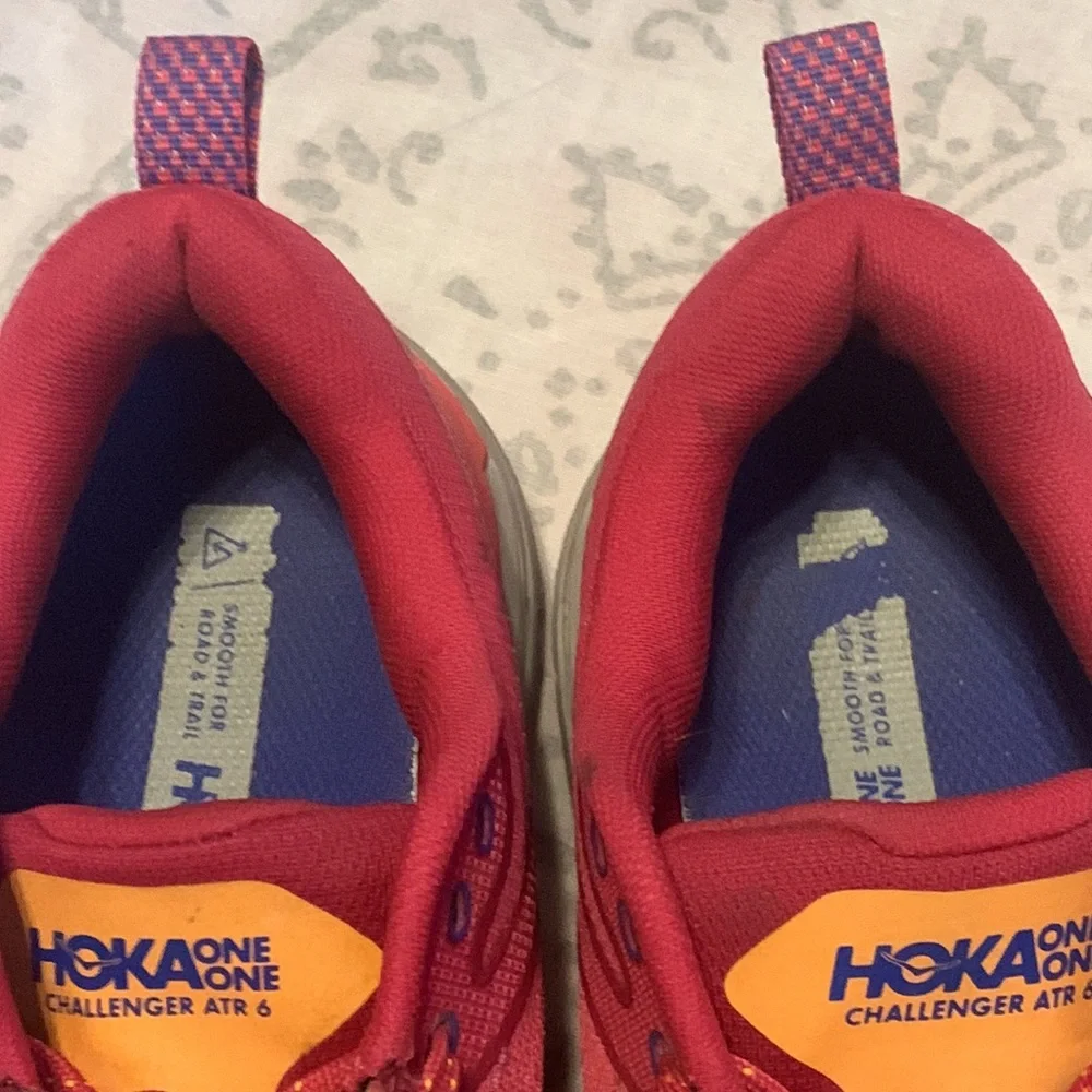 Hoka Challenger ATR 6 Paradise Pink Running Shoes Sneakers Sz 9.5 - Picture 9 of 9